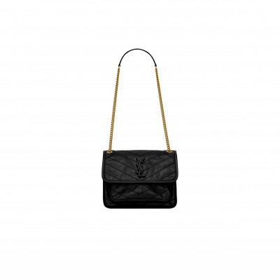 YSL NIKI BABY IN VINTAGE LEATHER 6331600EN071000 (21*16*7.5cm)